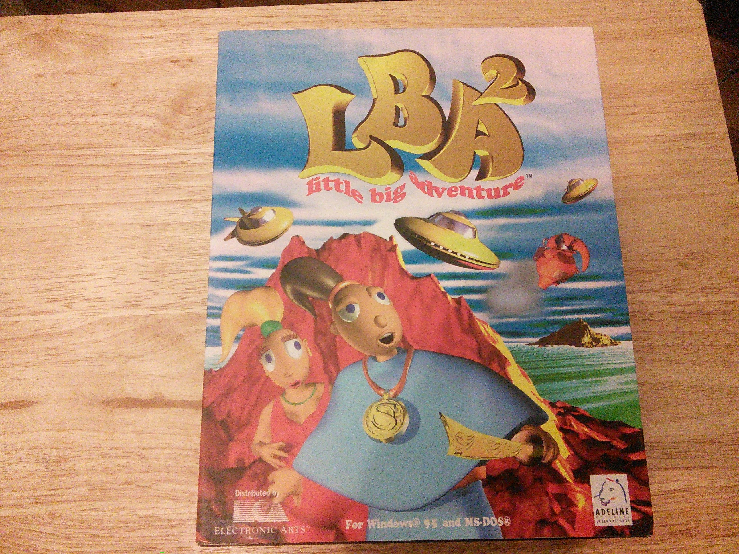 Little Big Adventure 2 box Little Big Adventure 2 box