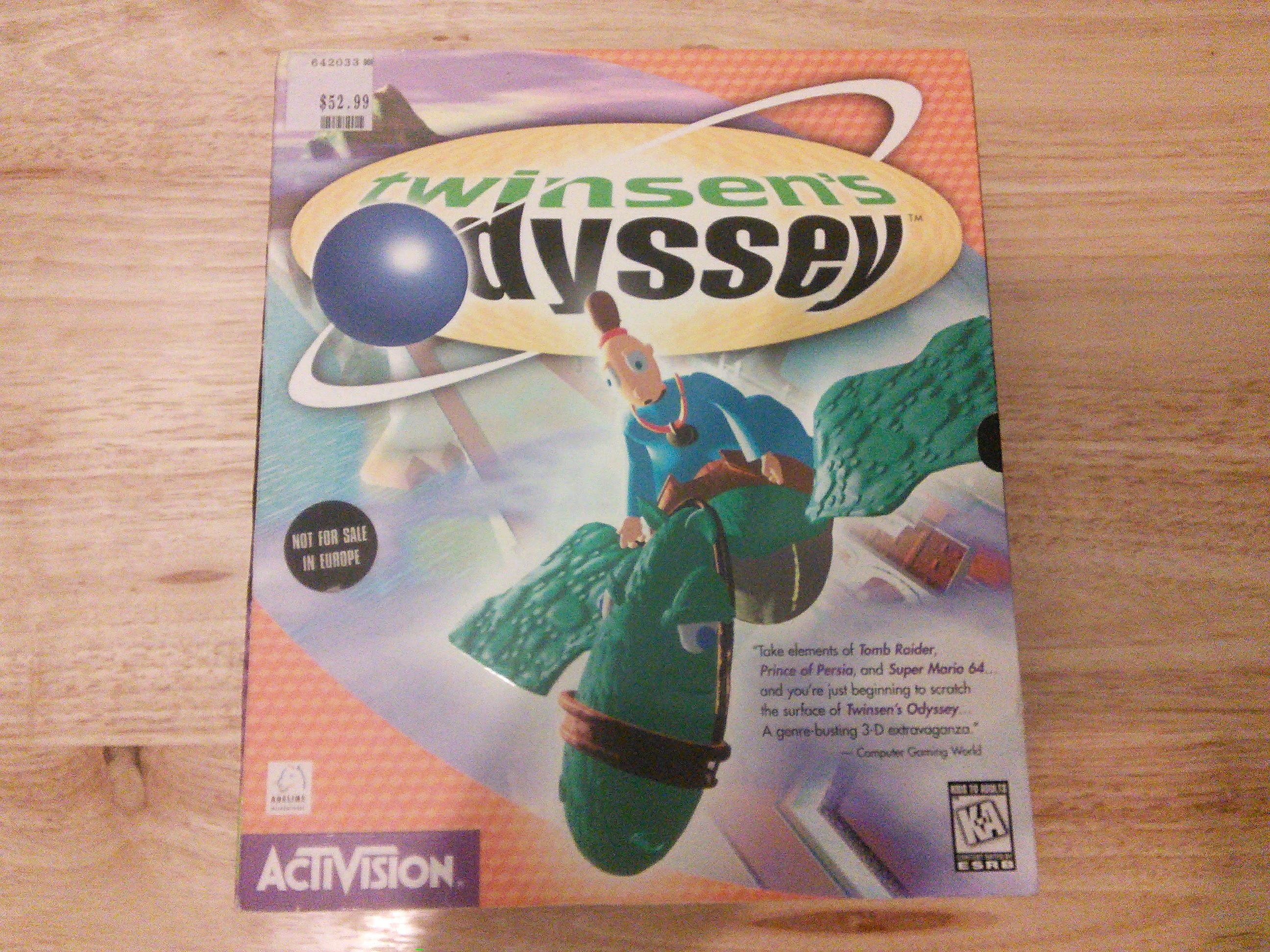 Twinsen's Odyssey box Twinsen's Odyssey box